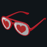 Naughty Red Hearts Funny Sonnenbrille<br><div class="desc">Naughty Red Hearts Funny</div>