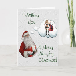 Naughty Santa Naugty Weihnachten
