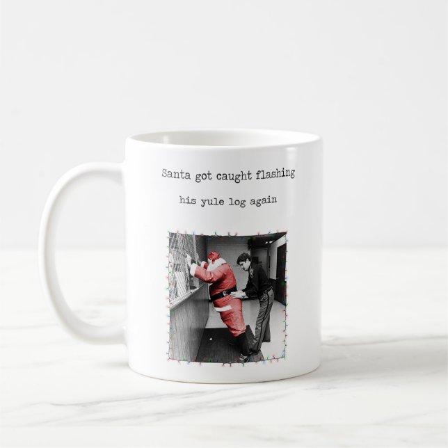 Naughty Santa Tasse (Links)