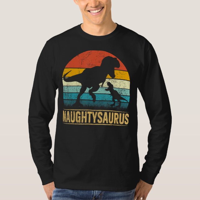 Naughty Saurus T T-Shirt (Vorderseite)