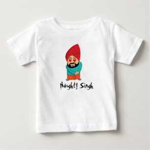 Naughty Singh Baby T-shirt