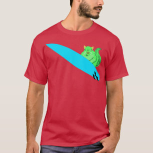 Naughty Squirrel 605 Surfing T-Shirt