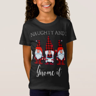 Naughty und ich werden Weihnachten drei Buffalo Pl T-Shirt