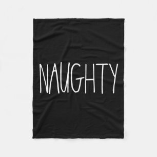 Naughty und nette Paare für Weihnachten JK Naught Fleecedecke