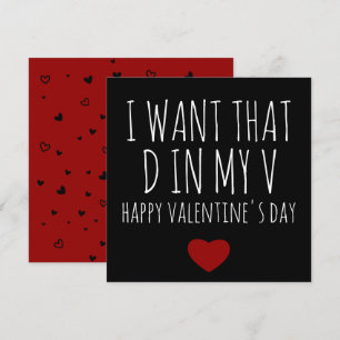 Naughty Valentinstag Card für Boyfriend - Funny -  Feiertagskarte