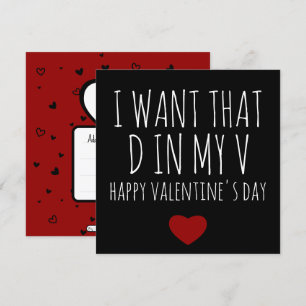 Naughty Valentinstag Card für Boyfriend - Funny -  Feiertagskarte
