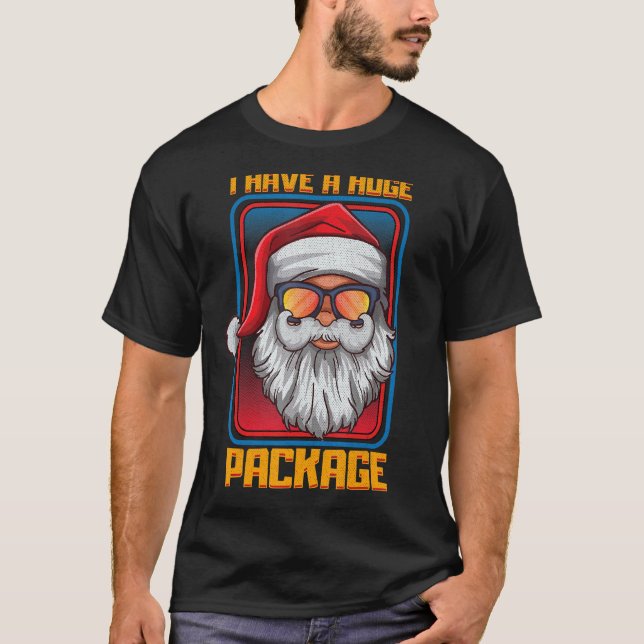Naughty Weihnachtssüßer für Männer schmutzigen Url T-Shirt (Vorderseite)