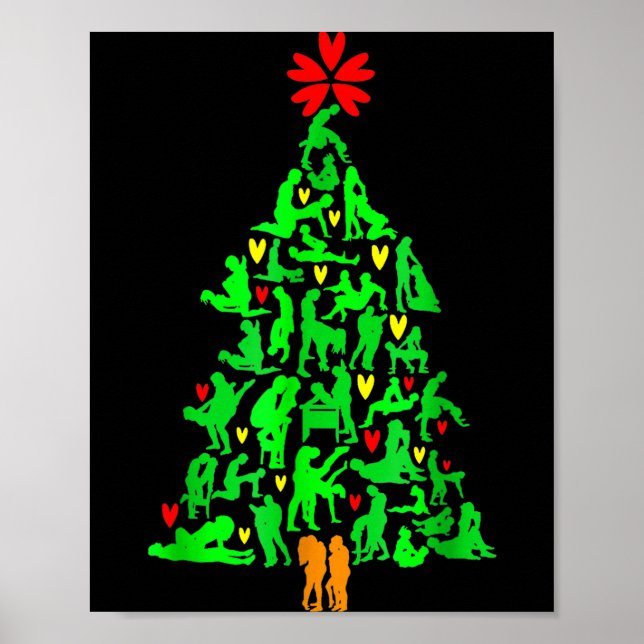 Naughty Xmas Ornaments Kamasutra Adult Humor Chris Poster (Vorne)