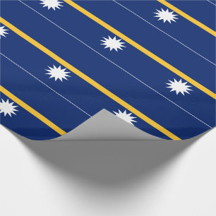 Nauru-Flagge Geschenkpapier