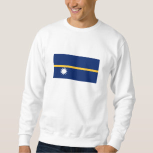 Nauru-Flagge Sweatshirt