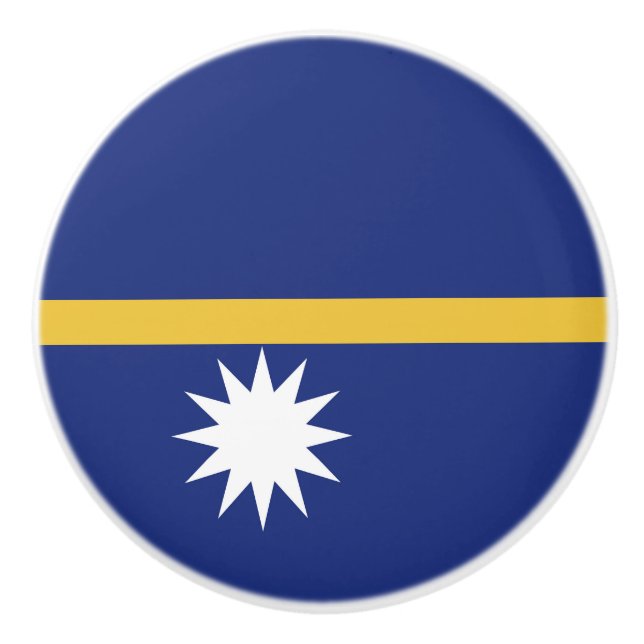 Nauru Keramikknauf (Vorderseite)