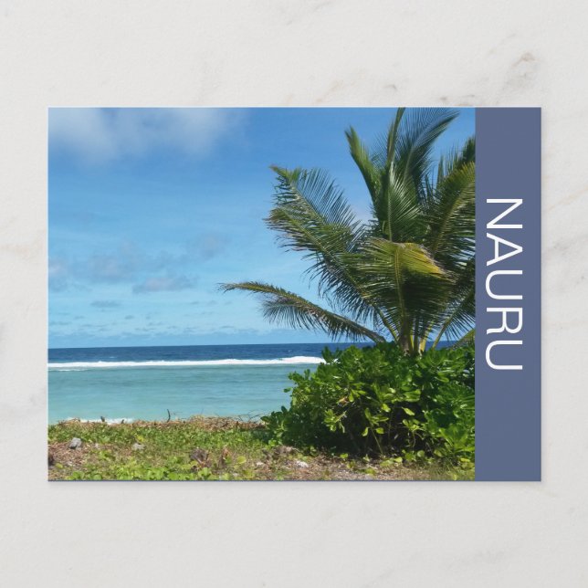 Nauru Postkarte (Vorderseite)
