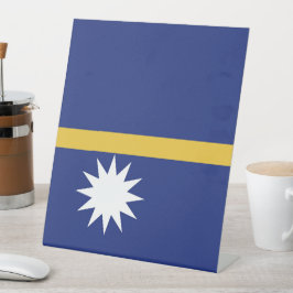 Nauru Sockelschild