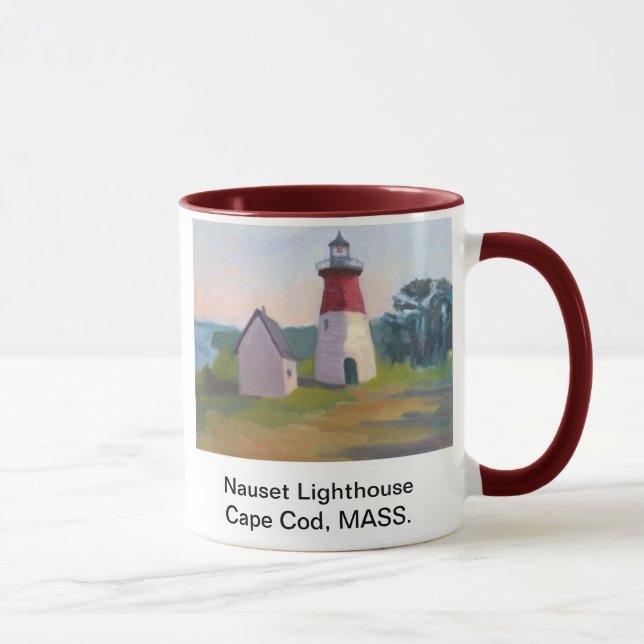 Nauset Leuchtturm, Cape Cod, Mass. Tasse (Rechts)