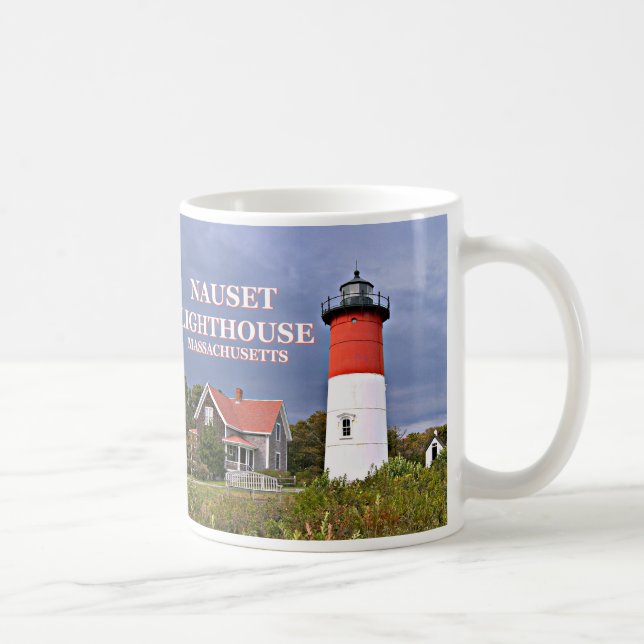 Nauset Leuchtturm, Cape Cod, Massachusetts-Tasse Tasse (Rechts)