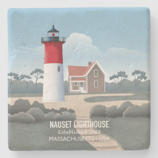 Nauset Leuchtturm Steinuntersetzer