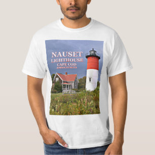 Nauset Licht, Cape Cod, Massachusetts-Leuchtturm T-Shirt