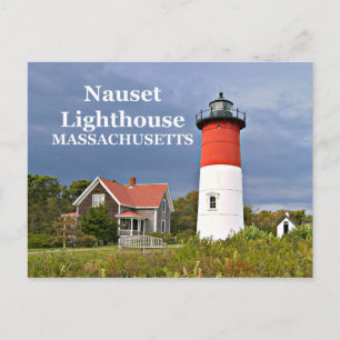 Nauset Light, Cape Cod, Massachusetts Postkarte
