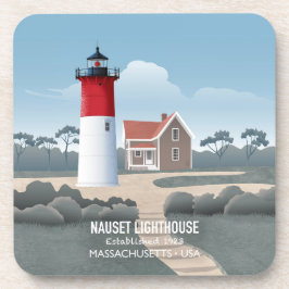 Nauset Lighthouse Getränkeuntersetzer