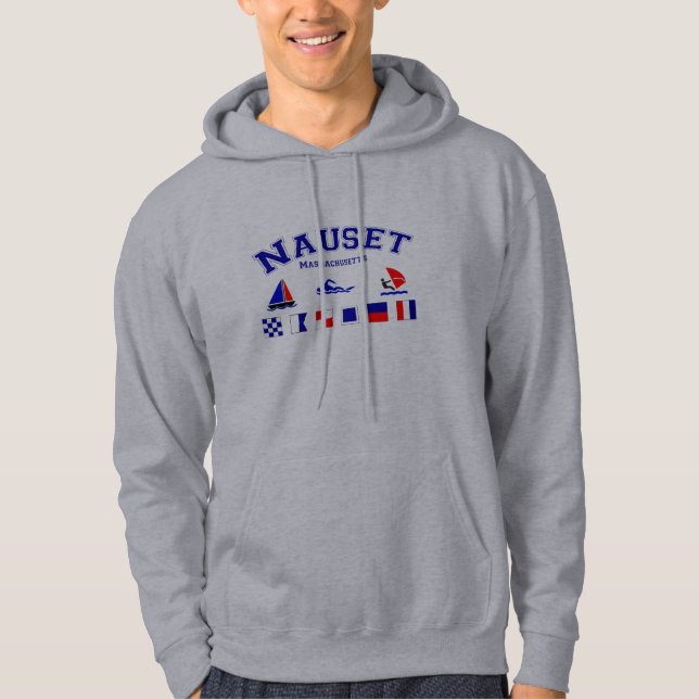 Nauset Signal-Flagge Hoodie (Vorderseite)