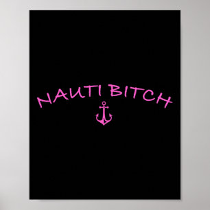 Nauti Boating Beach Bum Seelenleben Wake Life für Poster