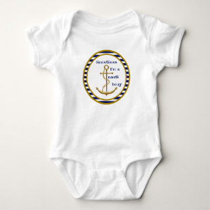 Nauti Boy - Baby Bodysuit Strampler
