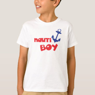 Nauti Boy, Bootanker, Segler, Segeln, Wassersport T-Shirt