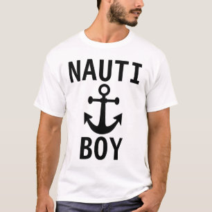 NAUTI BOY NAUTICAL BOATER T - Shirt