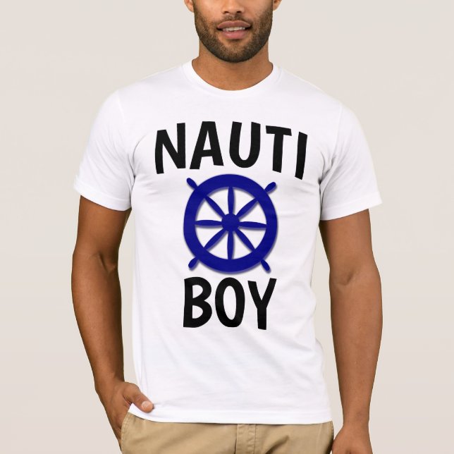 NAUTI BOY NAUTICAL MEN'S T - Shirt (Vorderseite)
