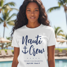 Nauti Crew Anker Nautischer Junggesellinnenabschie