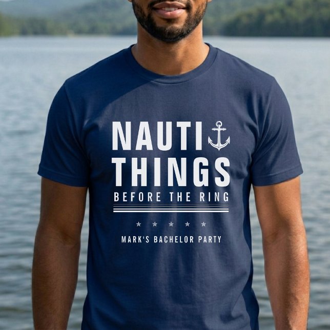 Nauti Dinge vor dem Ring Junggesellenabschied Anke T-Shirt (Von Creator hochgeladen)