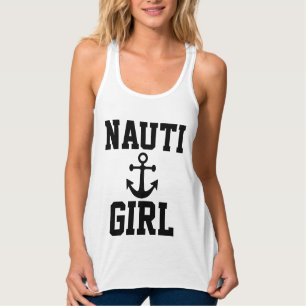 NAUTI GIRL Nautical Beach T - Shirt
