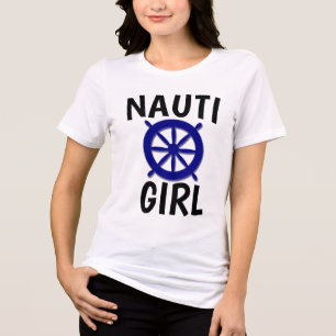 NAUTI GIRL NAUTICAL Damen T-Shirts