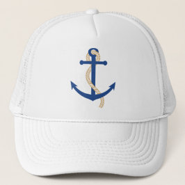 Nautic Anchor Baseball Cap Truckerkappe