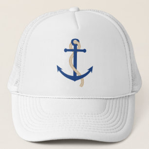 Nautic Anchor Baseball Cap Truckerkappe