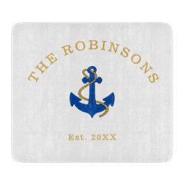 Nautic Anchor Custom Schneidebrett