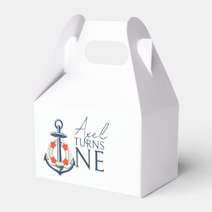 Nautic Anchor Geburtstagsparty Box Geschenkschachtel