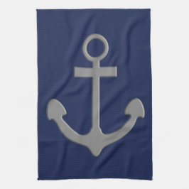 Nautic Anchor Geschirrtuch