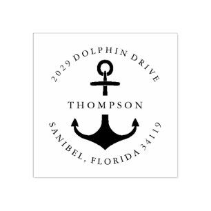 Nautic Anchor Gummistempel