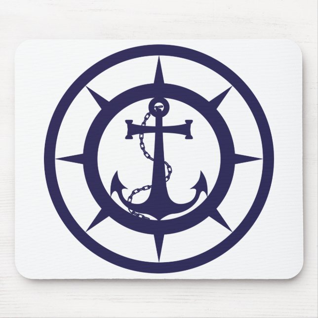 Nautic Anchor Mousepad (Vorne)