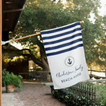 Nautic Anchor & Rope Family Beach House