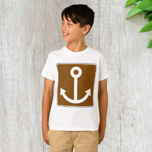 Nautic Anchor Sign T-Shirt