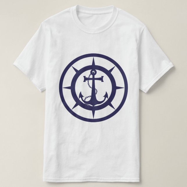 Nautic Anchor T-Shirt (Design vorne)