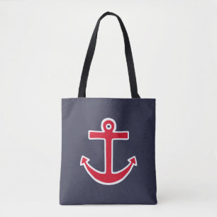 Nautic Anchor Tote Bag Geschenk
