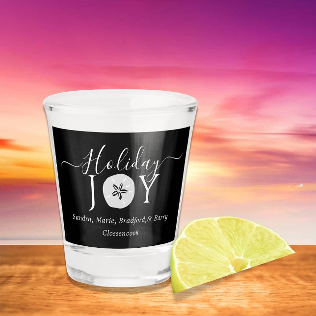 Nautic Aquamarin Joy Sand dollar Schnapsglas (Von Creator hochgeladen)