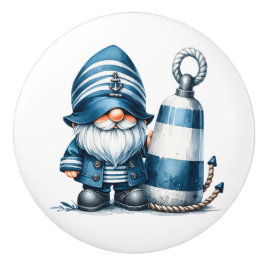 Nautic Beach Gnome Keramikknauf