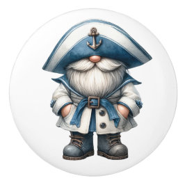 Nautic Beach Gnome Keramikknauf