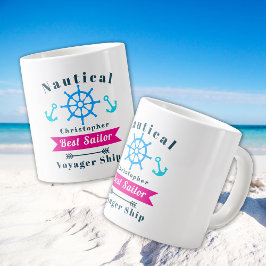Nautic Best Sailor White Jumbo-Tasse