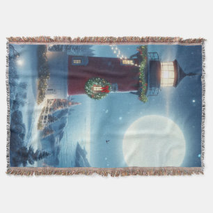 Nautic Christmas Leuchtturm Decke