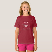 Nautic Compass Ankerplatz Ihres Bootes oder Name R